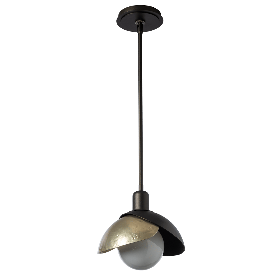 Brooklyn Double Shade Mini Pendant Light by Hubbardton Forge - Artisan Crafted, Dimmable, Versatile Finishes