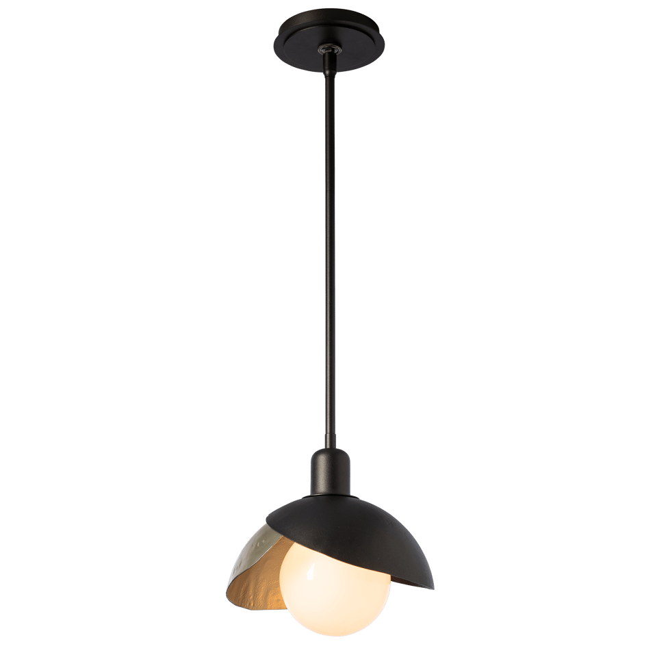 Brooklyn Double Shade Mini Pendant Light by Hubbardton Forge - Artisan Crafted, Dimmable, Versatile Finishes