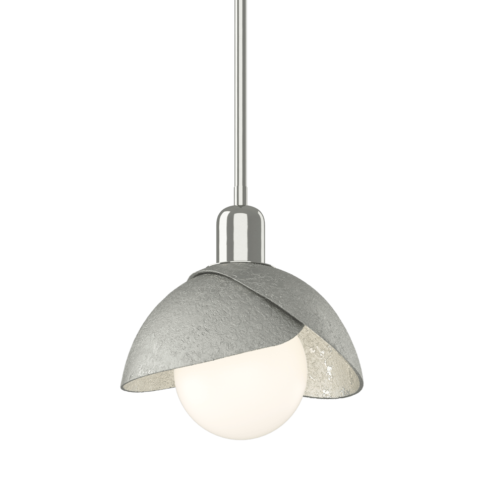 Brooklyn Double Shade Mini Pendant Light by Hubbardton Forge - Artisan Crafted, Dimmable, Versatile Finishes