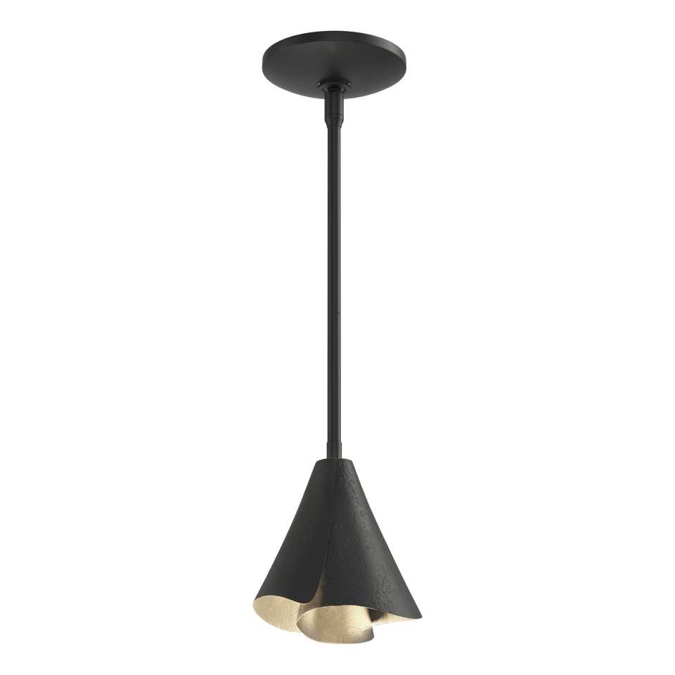 Mobius Steel Shade Mini Pendant Light by Hubbardton Forge – Modern Design, Dimmable, UL Damp Rated, Custom Finishes