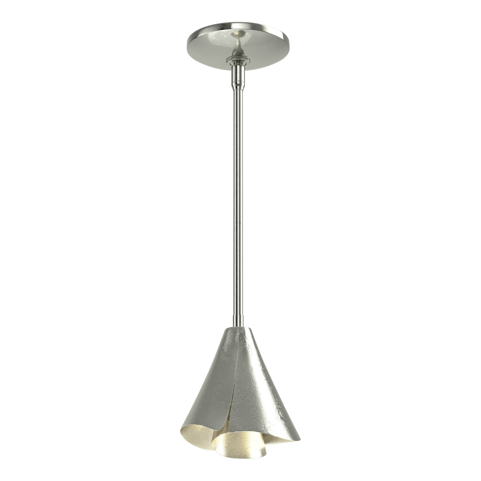 Mobius Steel Shade Mini Pendant Light by Hubbardton Forge – Modern Design, Dimmable, UL Damp Rated, Custom Finishes