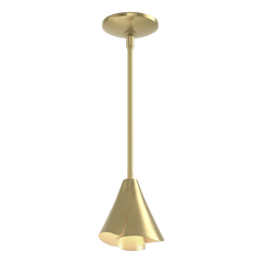 Mobius Steel Shade Mini Pendant Light by Hubbardton Forge – Modern Design, Dimmable, UL Damp Rated, Custom Finishes