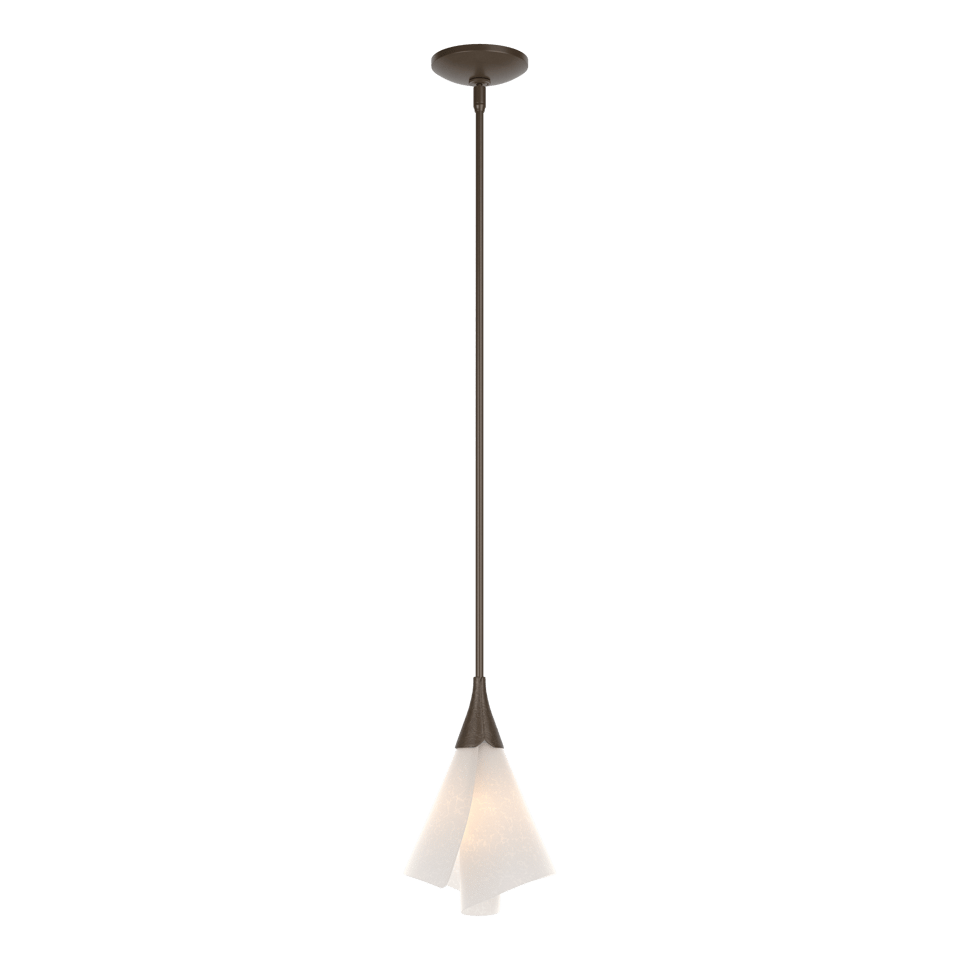 Mobius Mini Pendant Light by Hubbardton Forge – Handcrafted, Dimmable, Adjustable 14.5" to 59.5" Height