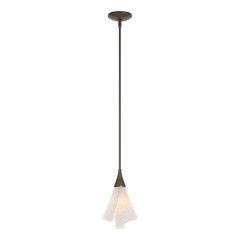 Mobius Mini Pendant Light by Hubbardton Forge – Handcrafted, Dimmable, Adjustable 14.5" to 59.5" Height