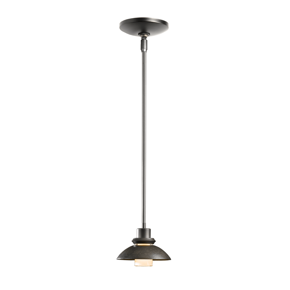 Hubbardton Forge Staccato Mini Pendant Light, Dimmable, Handcrafted Steel, UL Damp Rated