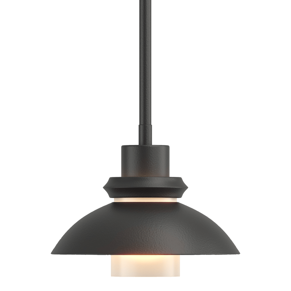 Hubbardton Forge Staccato Mini Pendant Light, Dimmable, Handcrafted Steel, UL Damp Rated