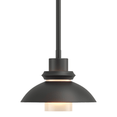 Hubbardton Forge Staccato Mini Pendant Light, Dimmable, Handcrafted Steel, UL Damp Rated