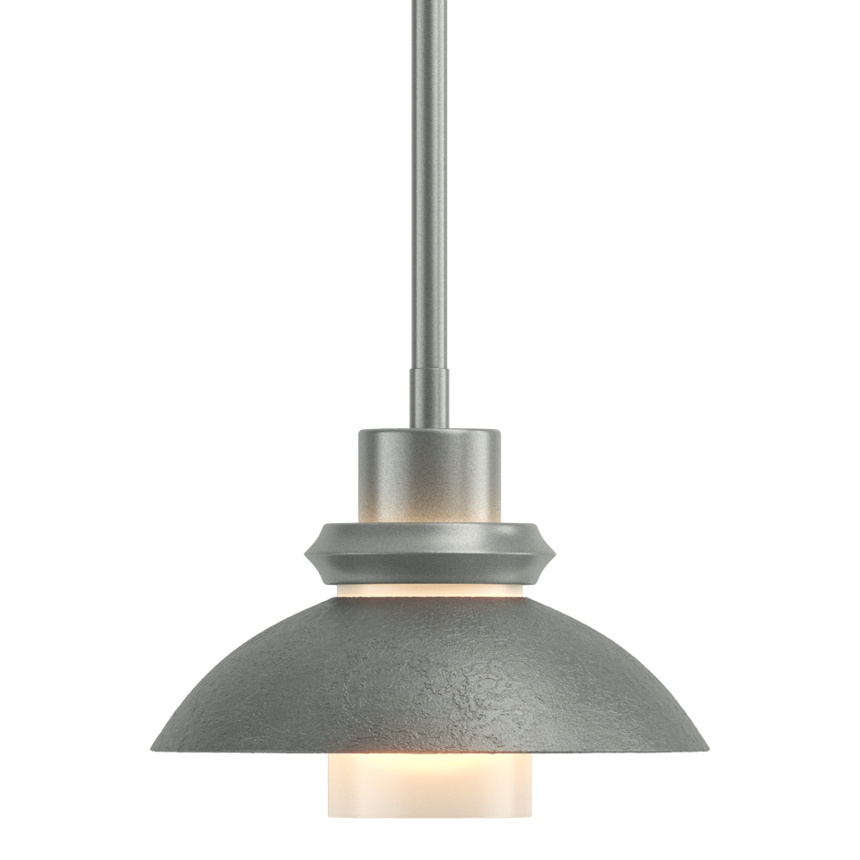 Hubbardton Forge Staccato Mini Pendant Light, Dimmable, Handcrafted Steel, UL Damp Rated