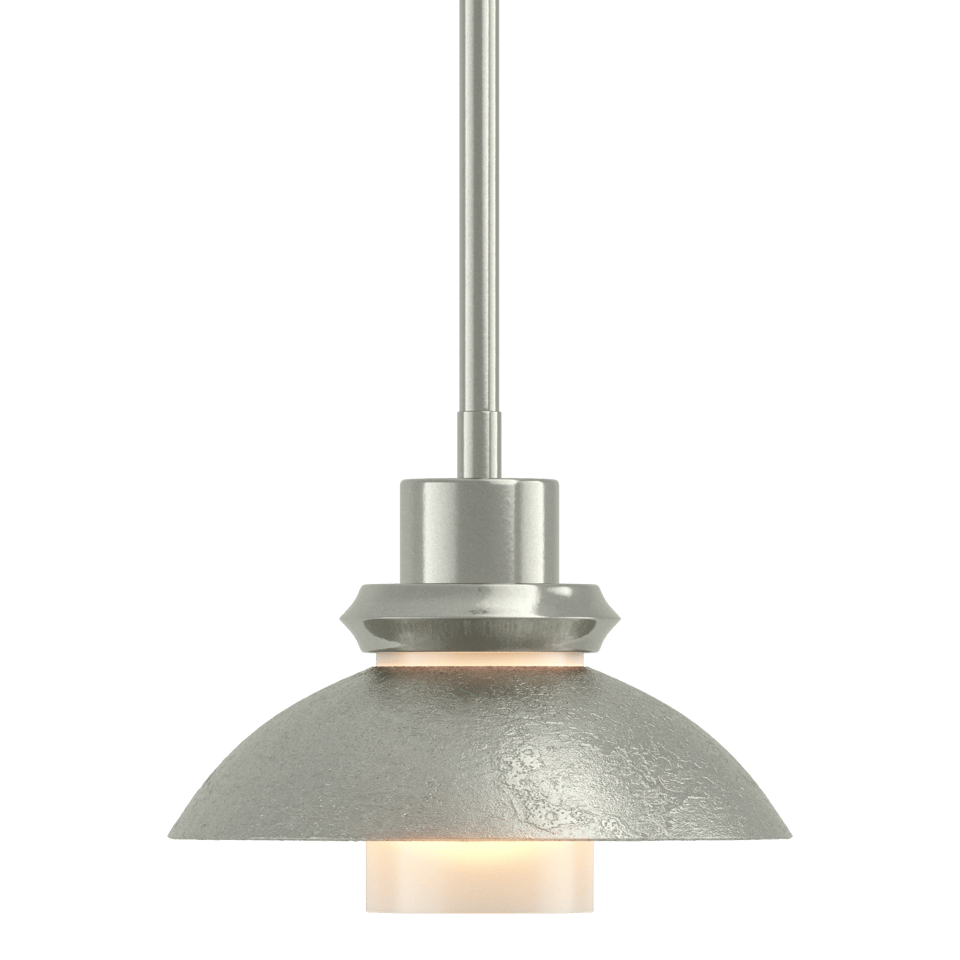 Hubbardton Forge Staccato Mini Pendant Light, Dimmable, Handcrafted Steel, UL Damp Rated