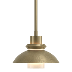 Hubbardton Forge Staccato Mini Pendant Light, Dimmable, Handcrafted Steel, UL Damp Rated