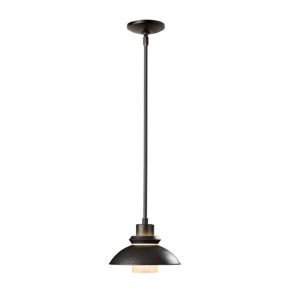 Hubbardton Forge Staccato Large Mini Pendant Light - Dimmable, Adjustable Height, UL Damp Rated