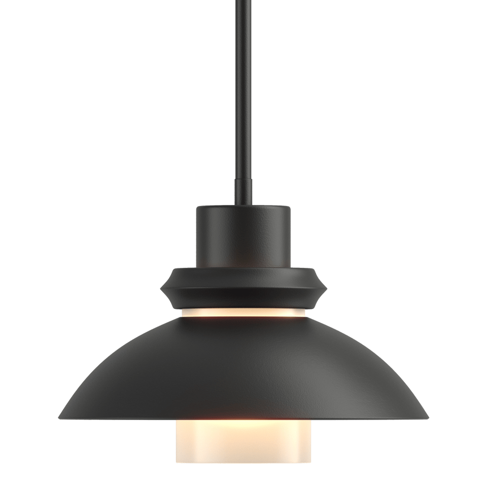 Hubbardton Forge Staccato Large Mini Pendant Light - Dimmable, Adjustable Height, UL Damp Rated