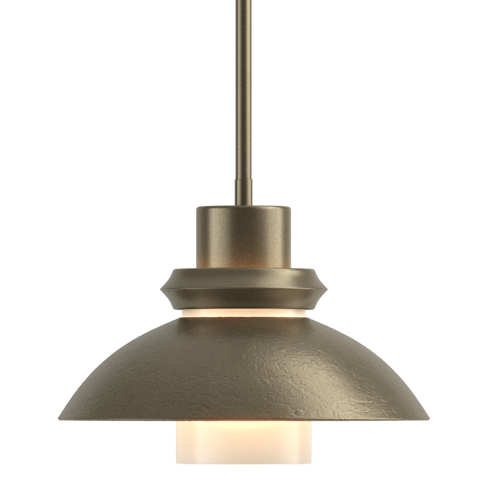 Hubbardton Forge Staccato Large Mini Pendant Light - Dimmable, Adjustable Height, UL Damp Rated