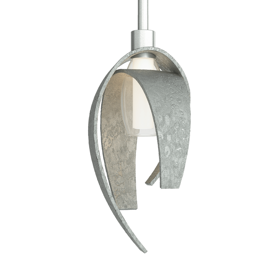 Hubbardton Forge Corona Mini Pendant Light 186500 - Customizable, Dimmable, UL Damp Rated, Handcrafted