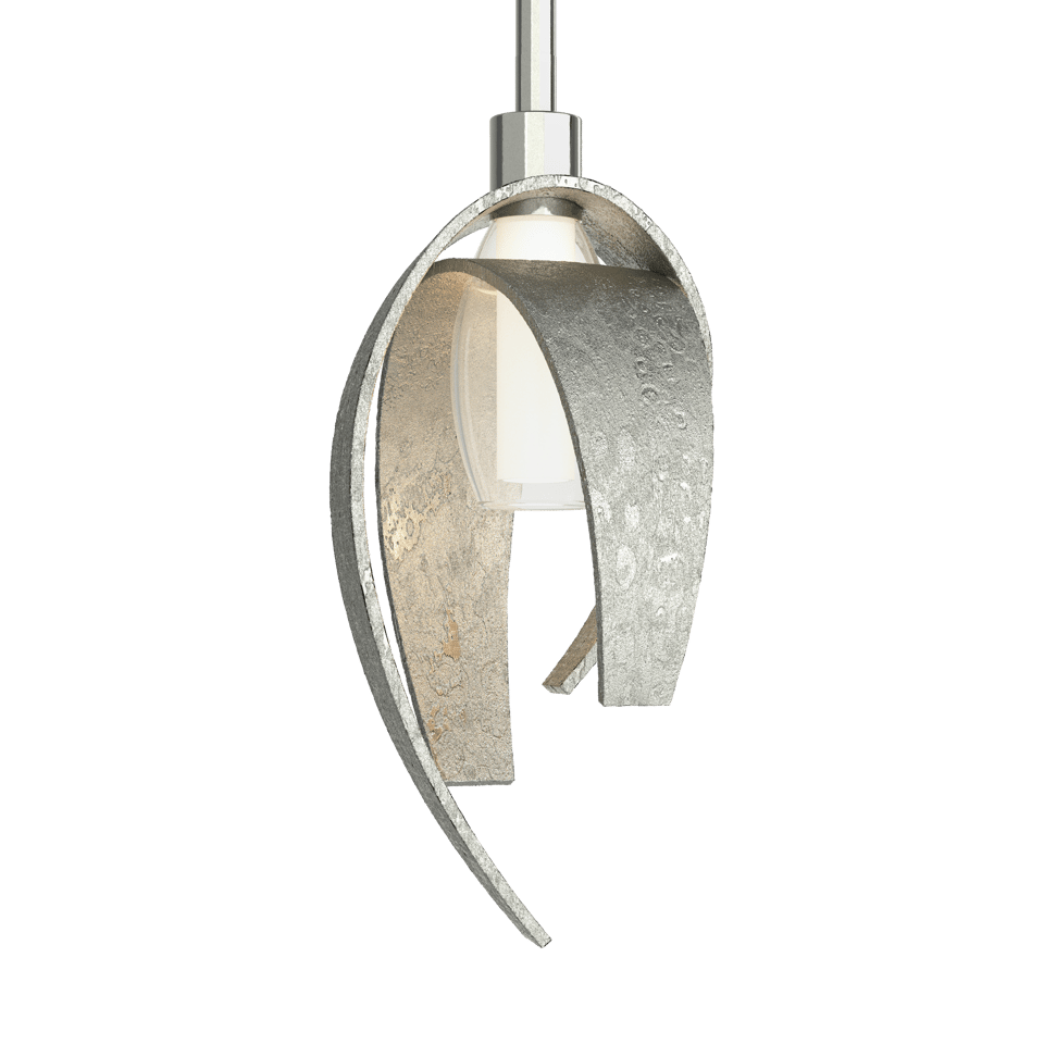 Hubbardton Forge Corona Mini Pendant Light 186500 - Customizable, Dimmable, UL Damp Rated, Handcrafted