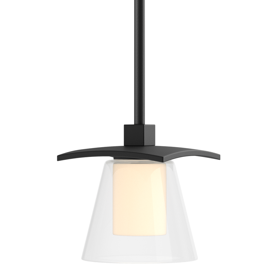 Wren Mini Pendant Light by Hubbardton Forge, Dimmable, UL Damp Rated, Multiple Finish Options