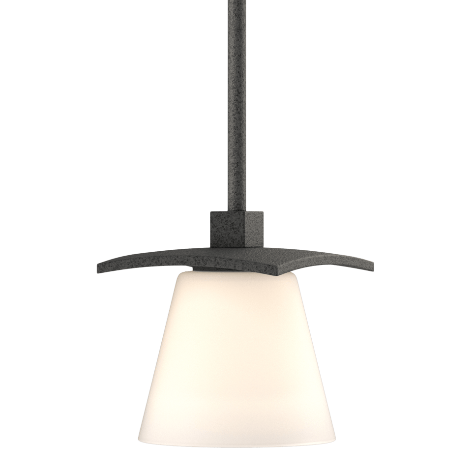 Wren Mini Pendant Light by Hubbardton Forge, Dimmable, UL Damp Rated, Multiple Finish Options