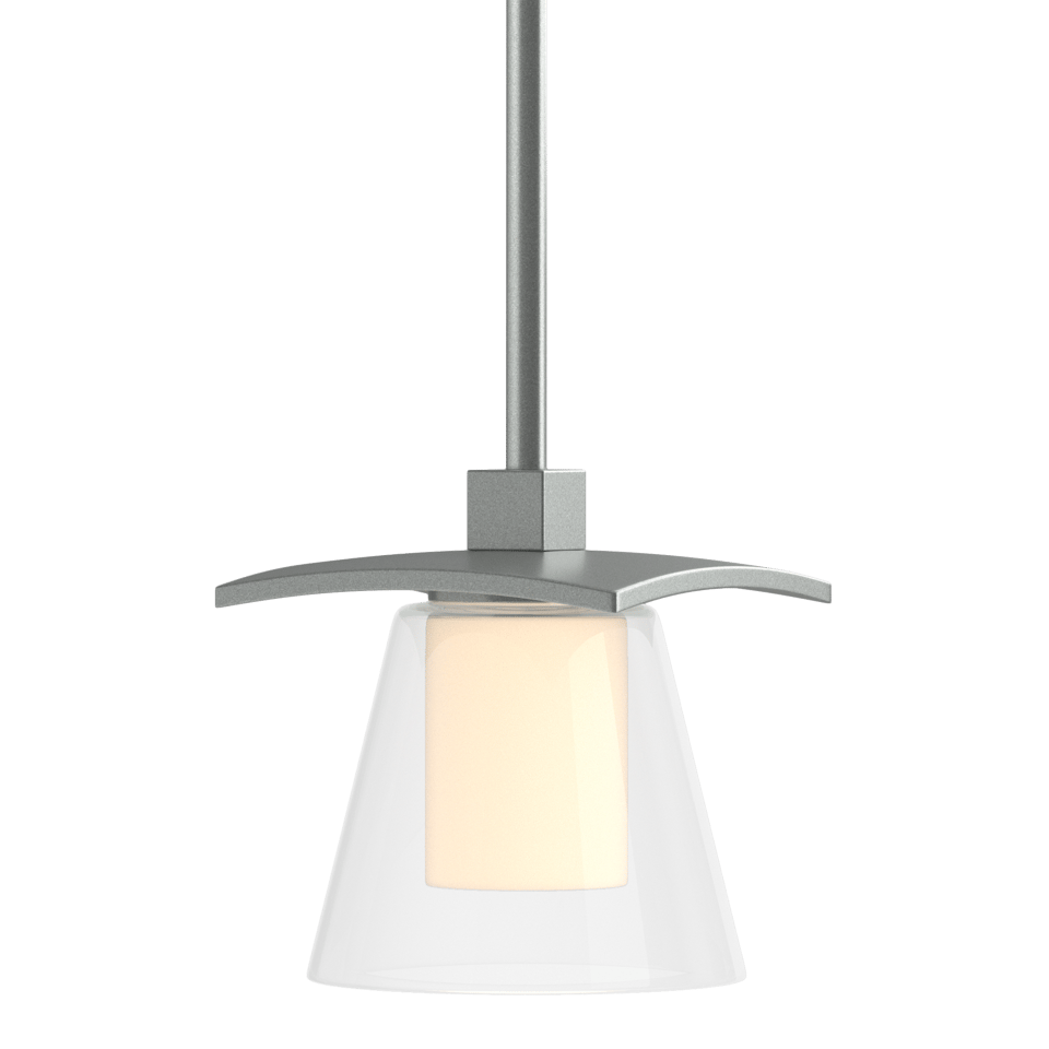 Wren Mini Pendant Light by Hubbardton Forge, Dimmable, UL Damp Rated, Multiple Finish Options