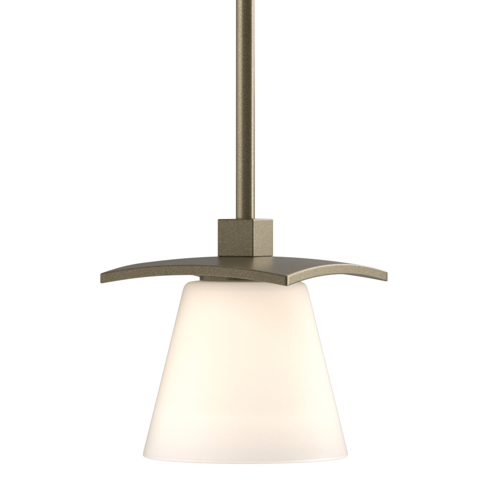 Wren Mini Pendant Light by Hubbardton Forge, Dimmable, UL Damp Rated, Multiple Finish Options