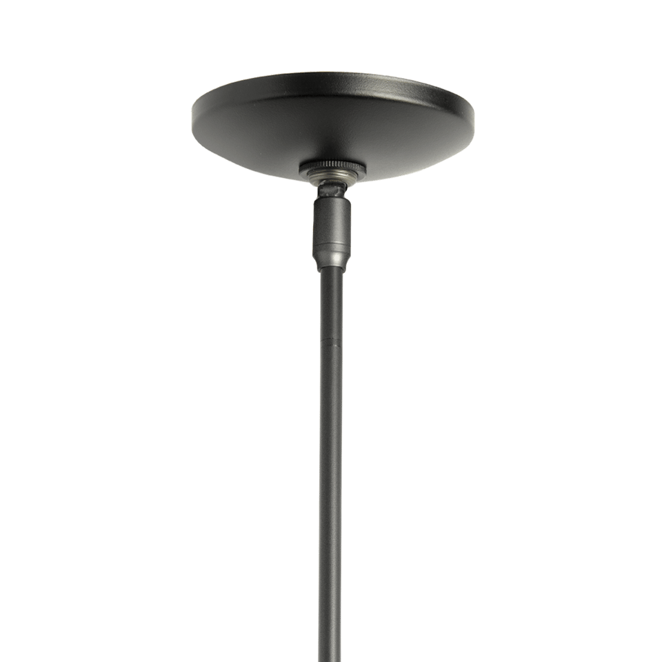 Hubbardton Forge 1-Light Apparatus Mini Pendant With Adjustable Height And Customizable Finishes