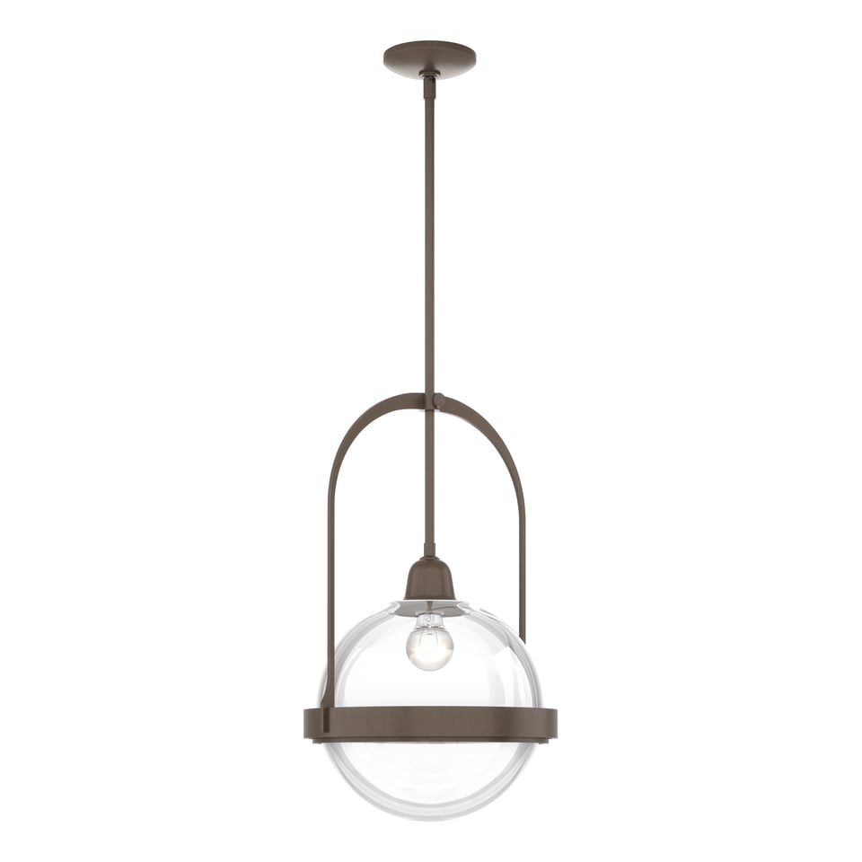 Atlas Pendant Light by Hubbardton Forge - Adjustable Height 27-72 In, Multiple Finishes, Max 100W