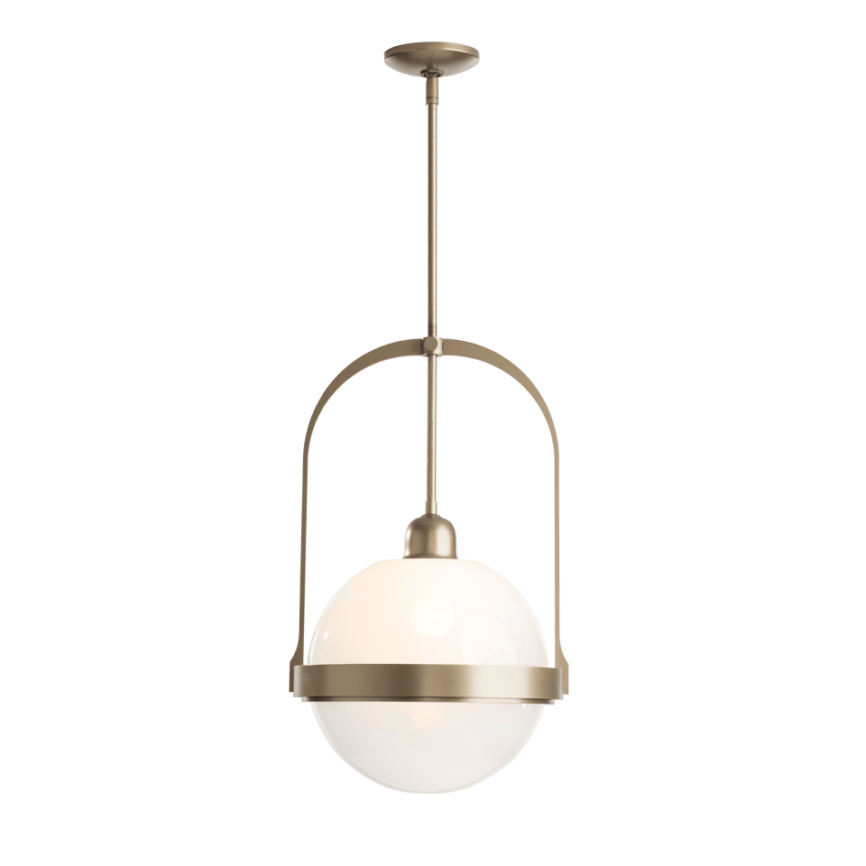 Atlas Pendant Light by Hubbardton Forge - Adjustable Height 27-72 In, Multiple Finishes, Max 100W