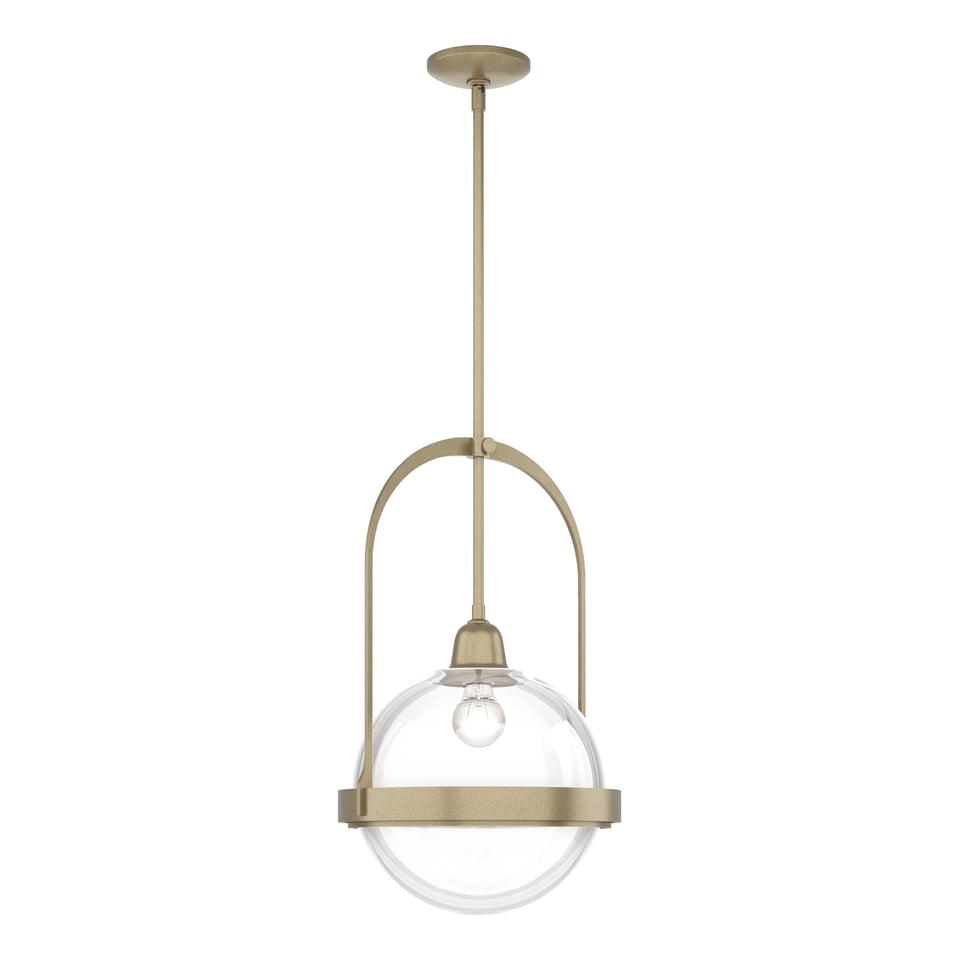 Atlas Pendant Light by Hubbardton Forge - Adjustable Height 27-72 In, Multiple Finishes, Max 100W