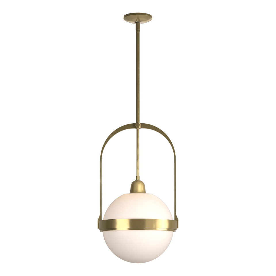 Atlas Pendant Light by Hubbardton Forge - Adjustable Height 27-72 In, Multiple Finishes, Max 100W