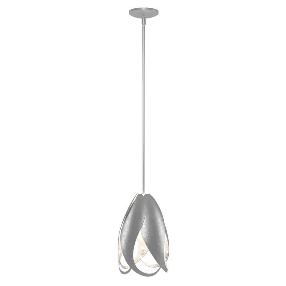 Hubbardton Forge Pental Mini Pendant Light, 13.1" Height, Dimmable, Customizable Finishes