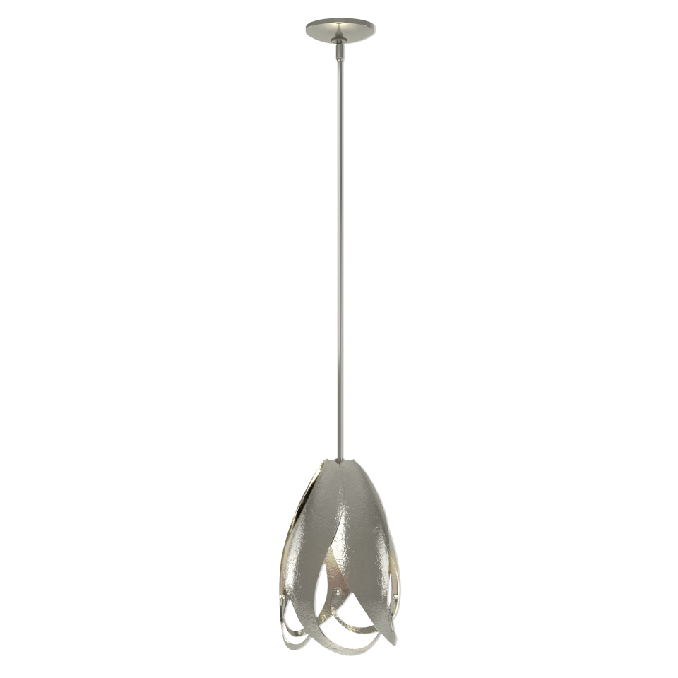 Hubbardton Forge Pental Mini Pendant Light, 13.1" Height, Dimmable, Customizable Finishes