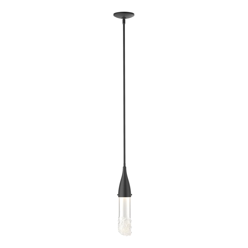 Fritz Mini Pendant Light by Hubbardton Forge - Handcrafted, Dimmable, Fused Glass Shade, GU10 Base