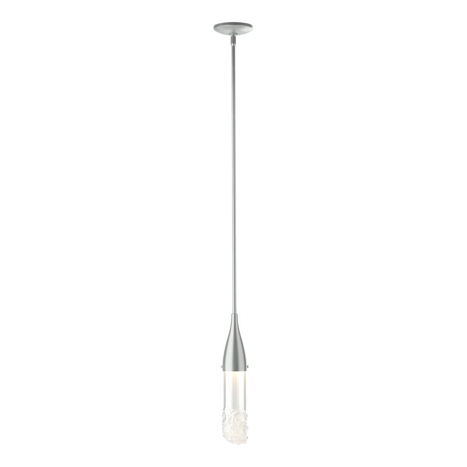 Fritz Mini Pendant Light by Hubbardton Forge - Handcrafted, Dimmable, Fused Glass Shade, GU10 Base