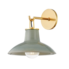 Pottersville Sconce 1913 by Hudson Valley Lighting - Artisanal Mid-Century Wall Light, Dimmable