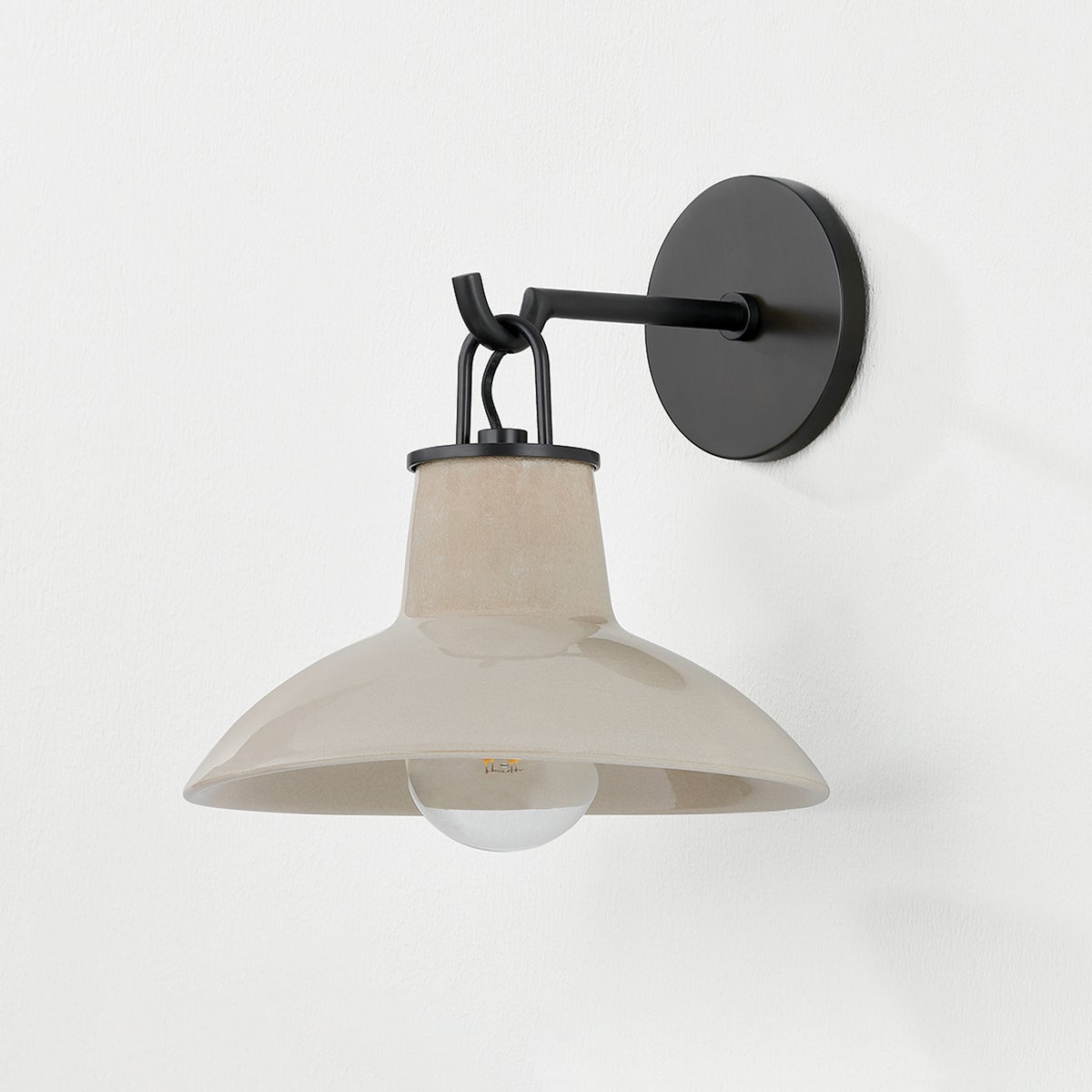 Pottersville Sconce 1913 by Hudson Valley Lighting - Artisanal Mid-Century Wall Light, Dimmable