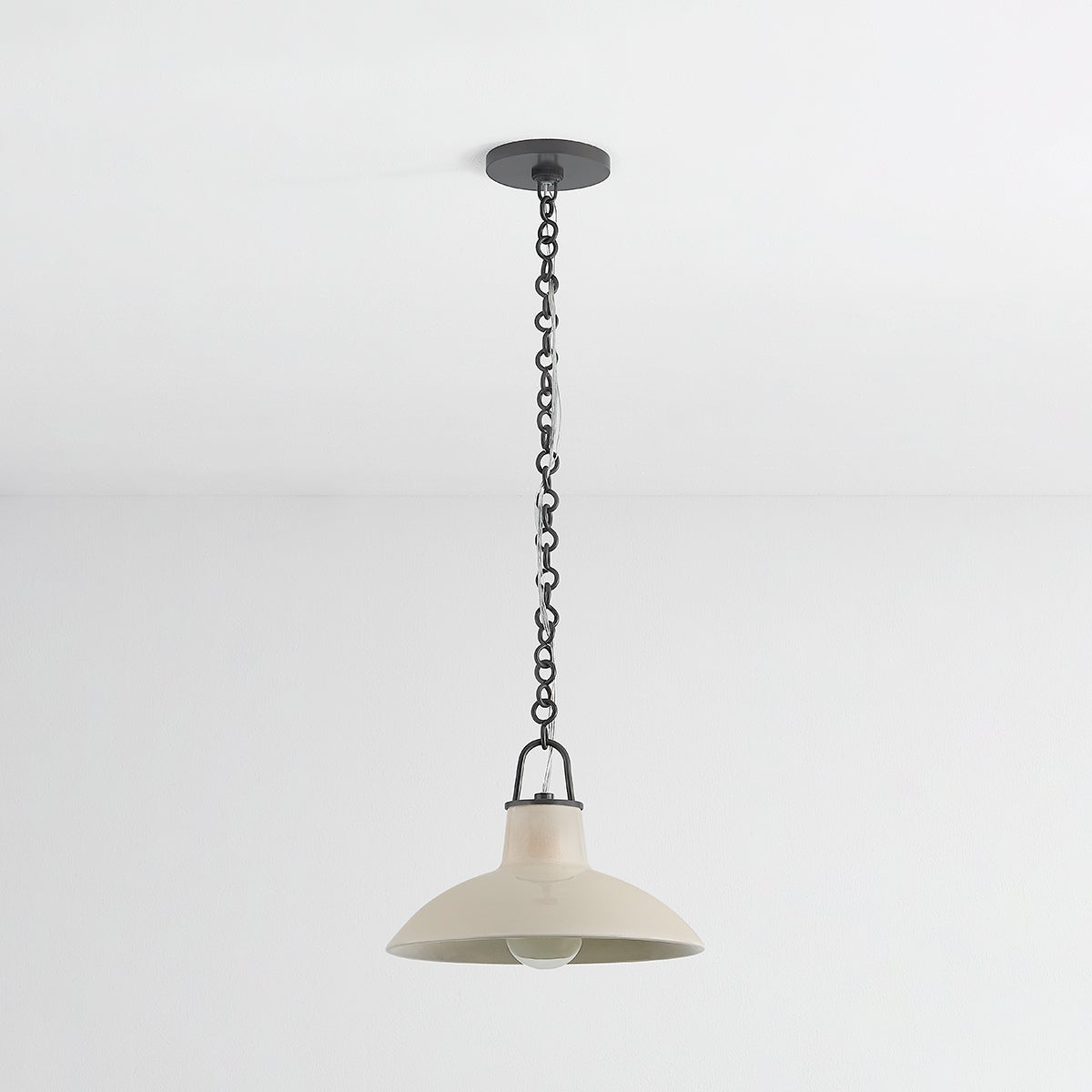 Pottersville Pendant Light by Hudson Valley, 10"H x 12.5"W, Artisan Ceramic Finishes, Dimmable