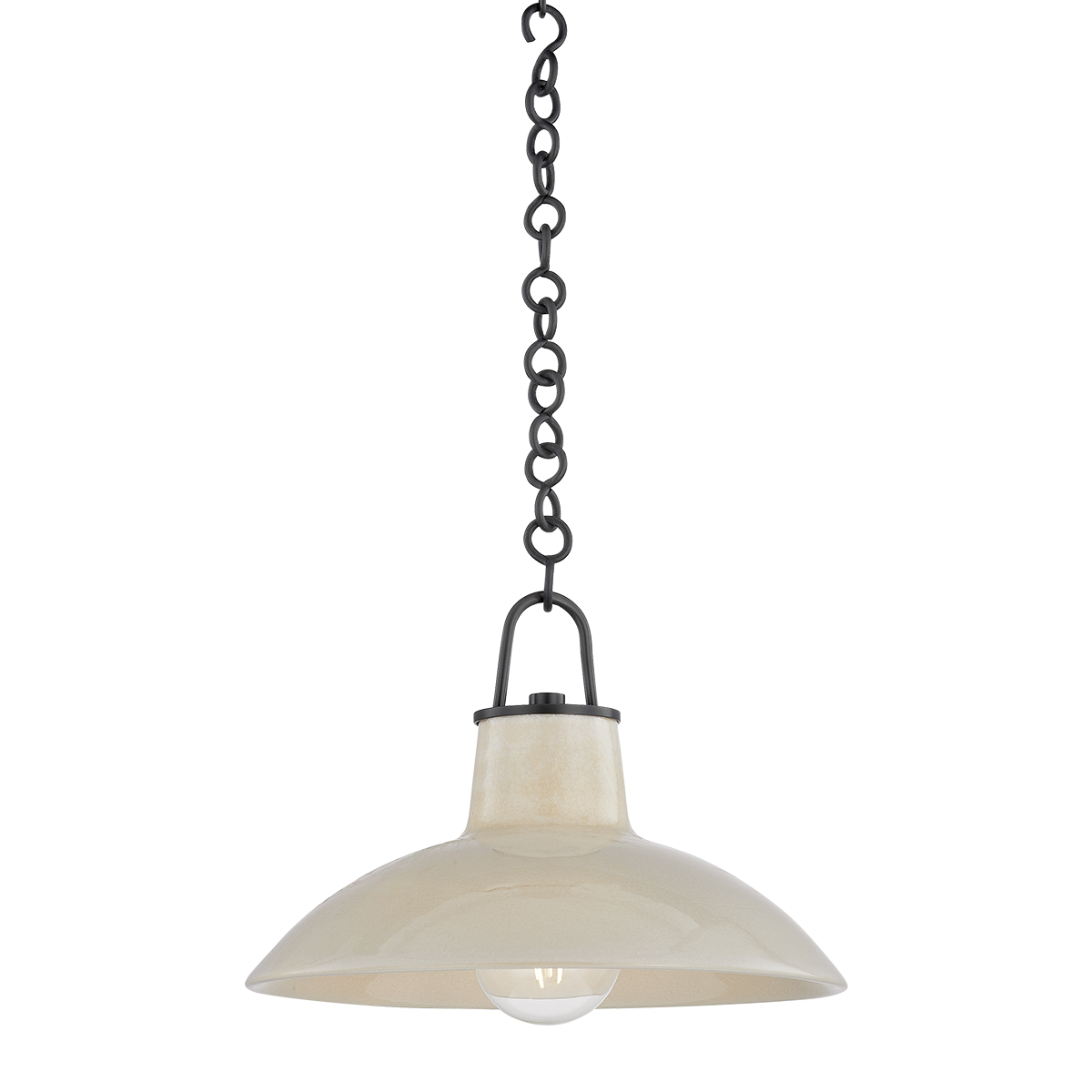 Pottersville Pendant Light by Hudson Valley, 10"H x 12.5"W, Artisan Ceramic Finishes, Dimmable