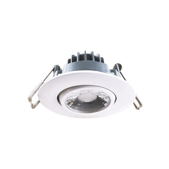 2" 8 Watt LED MiniFit Gimbal Downlight, 600 Lumens, 90 CRI, 120V