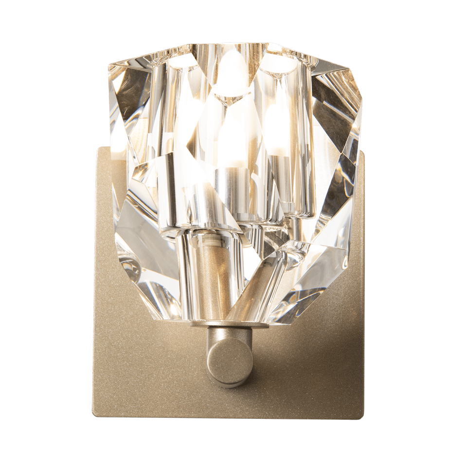 Gatsby 1-Light Bath Sconce by Hubbardton Forge - Dimmable, UL Damp Rated, Multiple Finishes Available