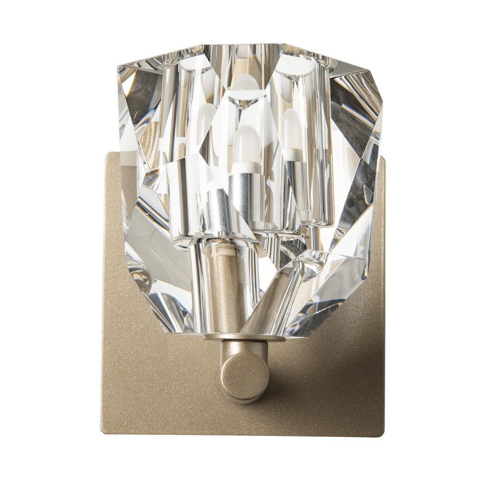 Gatsby 1-Light Bath Sconce by Hubbardton Forge - Dimmable, UL Damp Rated, Multiple Finishes Available