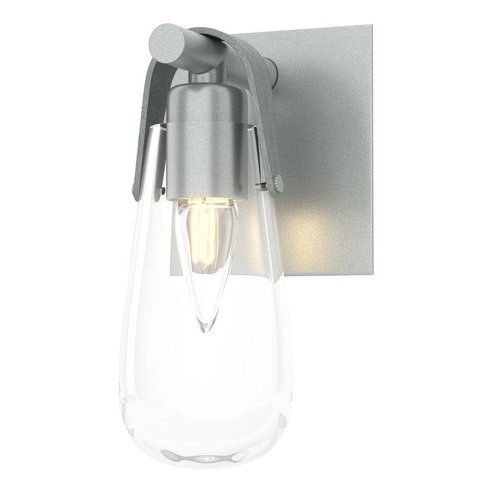 Hubbardton Forge Eos 1-Light Bath Sconce, Dimmable, UL Damp Rated, Multiple Finishes Available