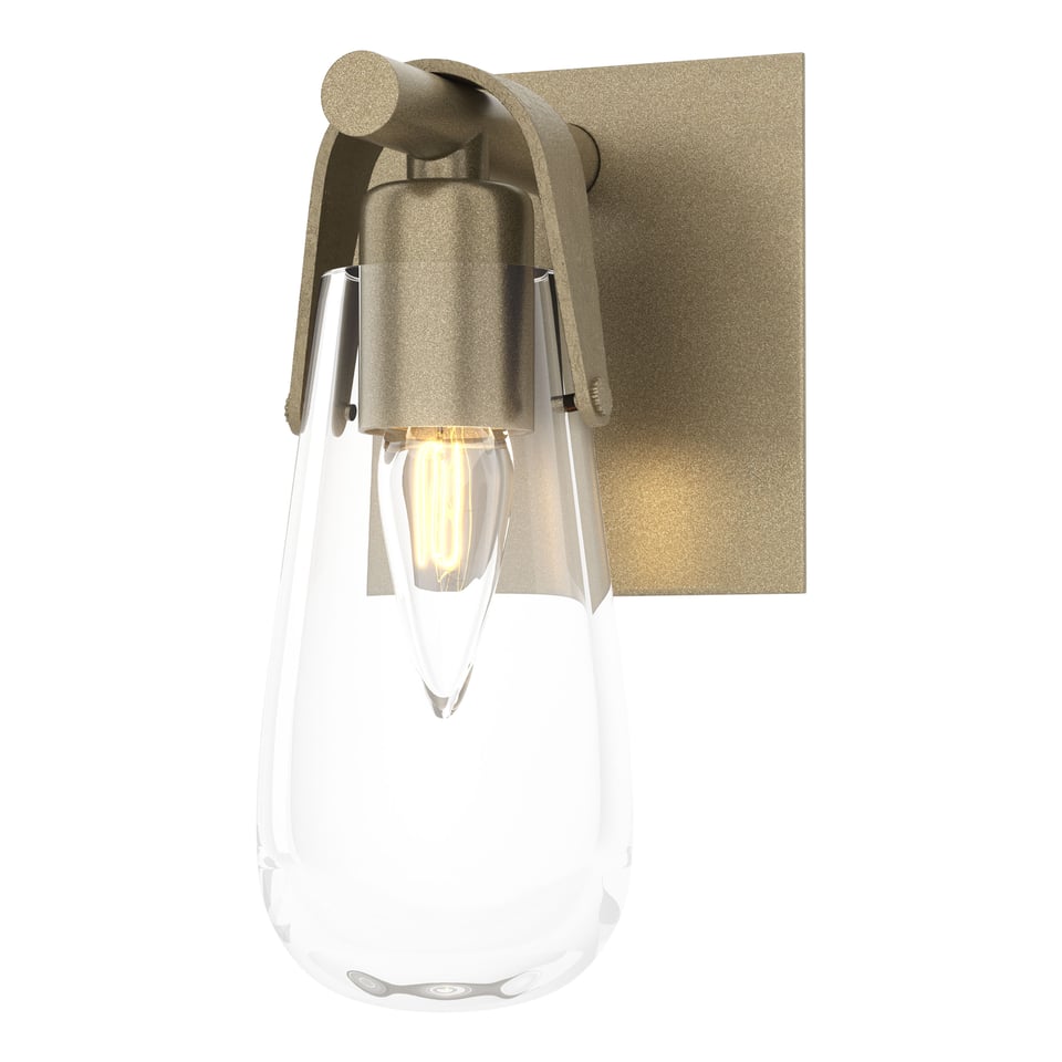 Hubbardton Forge Eos 1-Light Bath Sconce, Dimmable, UL Damp Rated, Multiple Finishes Available