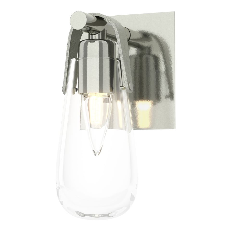 Hubbardton Forge Eos 1-Light Bath Sconce, Dimmable, UL Damp Rated, Multiple Finishes Available