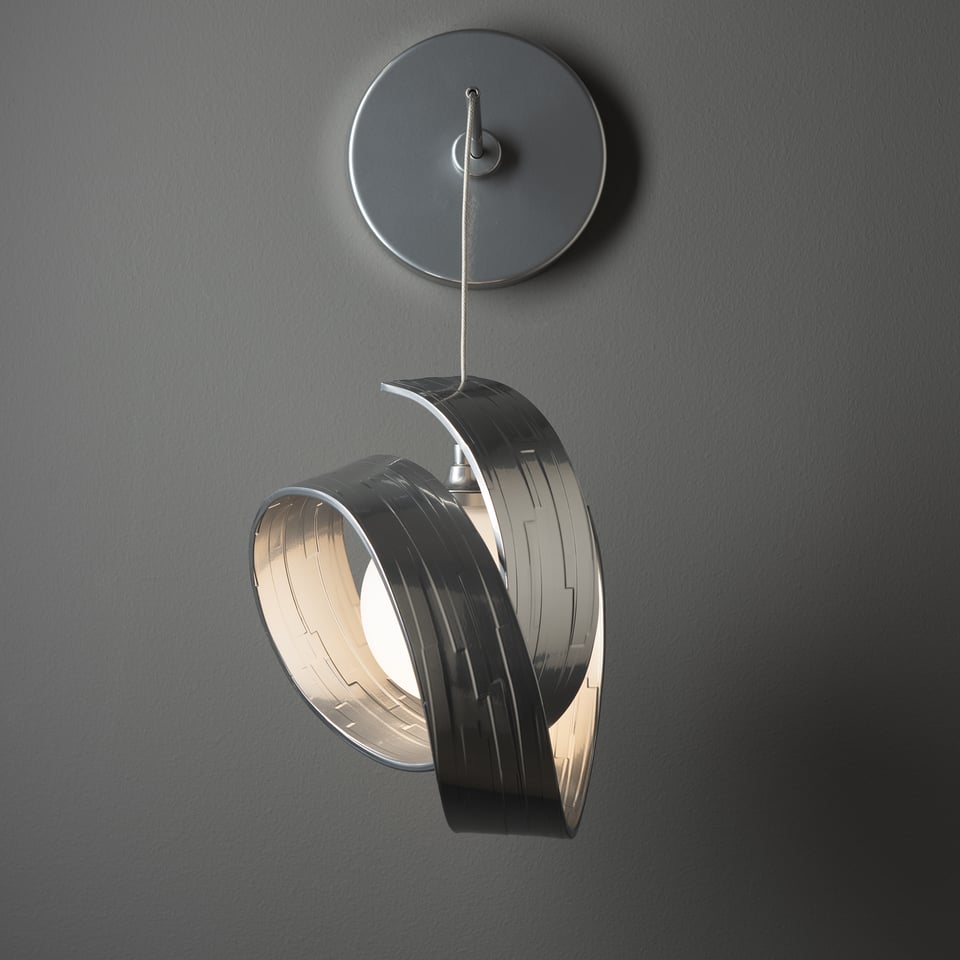 Riza Low Voltage Sconce 8.1" H by Hubbardton Forge with Dimmable Lighting and Artisanal Design