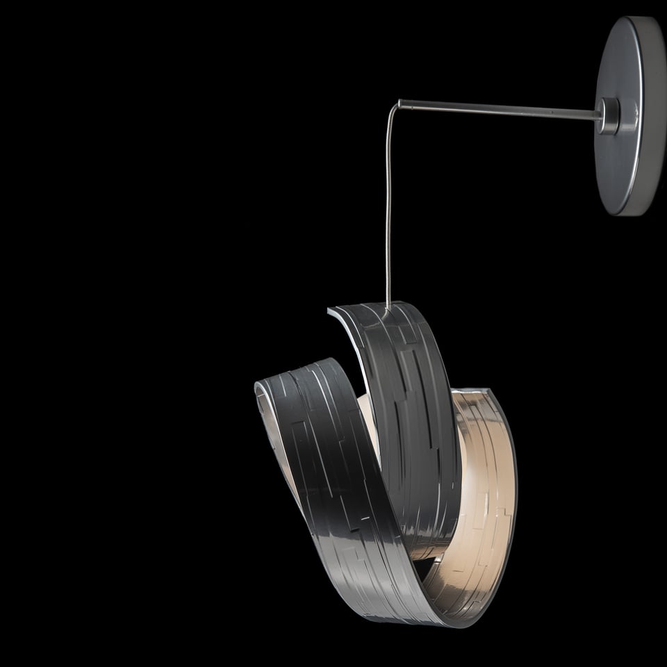 Riza Low Voltage Sconce 8.1" H by Hubbardton Forge with Dimmable Lighting and Artisanal Design