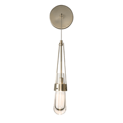 Link Clear Glass Low Voltage Sconce by Hubbardton Forge - 4W G4 Base, Elegant Design, Energy Efficient