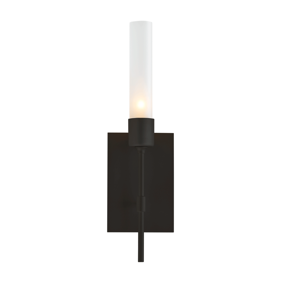 Hubbardton Forge Vela Sconce 16" Wall Light with Custom Finishes and Dimmable Functionality