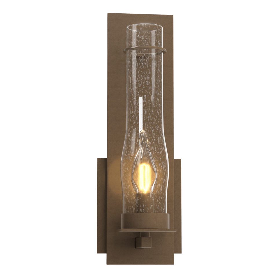 Hubbardton Forge 204250 New Town Sconce - Handcrafted Iron Wall Light with Dimmable Option