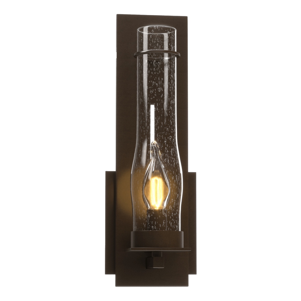 Hubbardton Forge 204250 New Town Sconce - Handcrafted Iron Wall Light with Dimmable Option