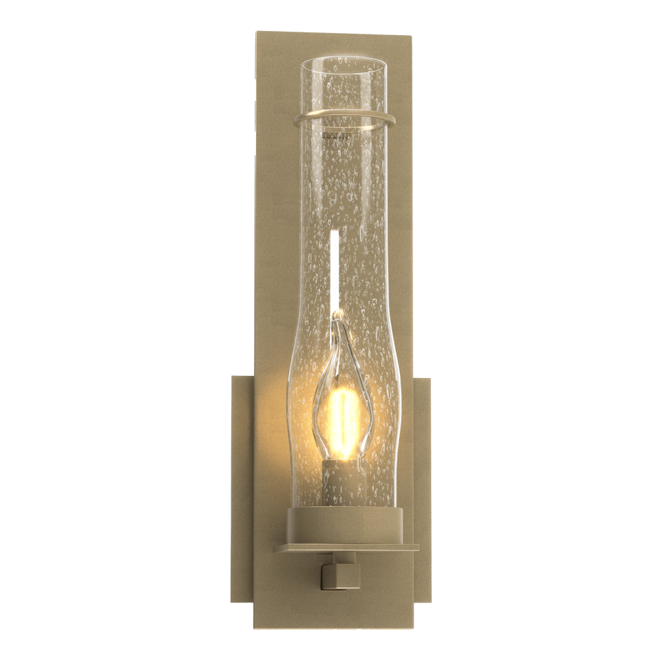 Hubbardton Forge 204250 New Town Sconce - Handcrafted Iron Wall Light with Dimmable Option