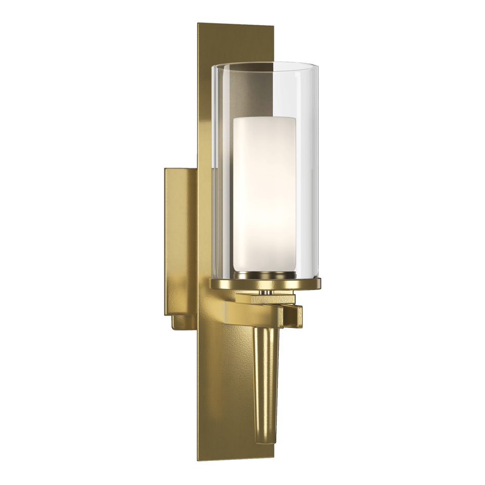 Hubbardton Forge Constellation Sconce 204301 - Dimmable Wall Light with Unique Tapered Arm Design